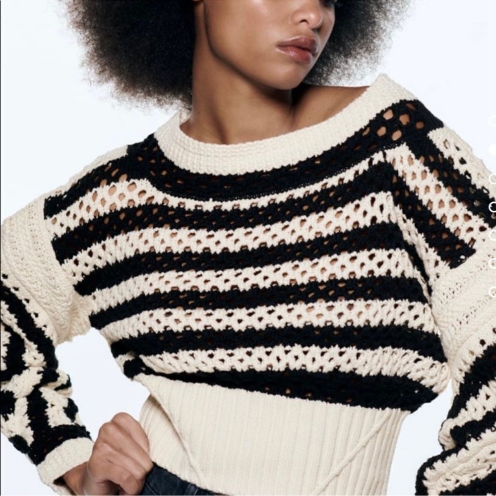 Zara blogger favorite knit sweater Limited edition - Picture 4 of 8